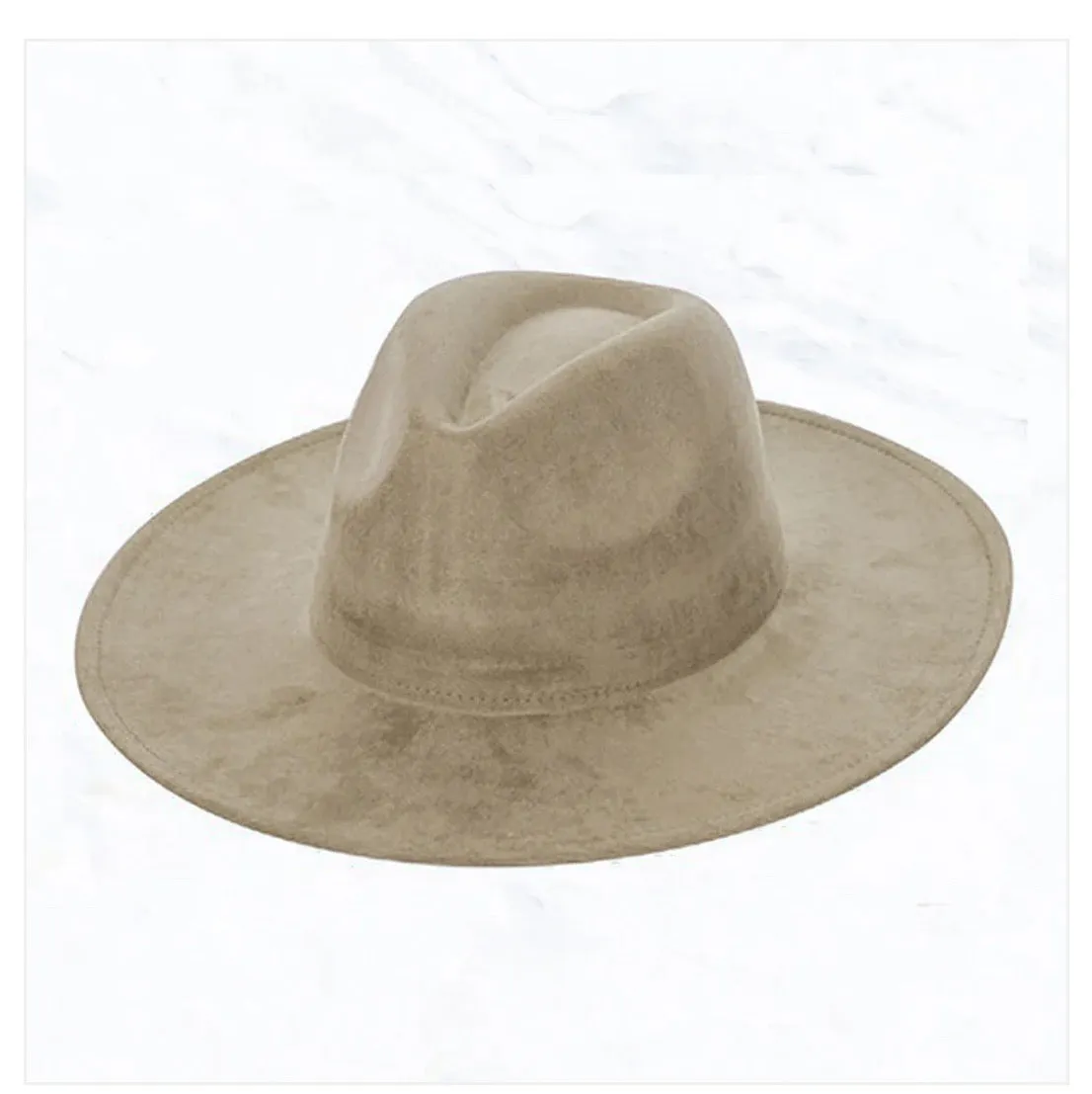 Gold Gator Western Leather Band w/ Choice of Boho Hat 985a