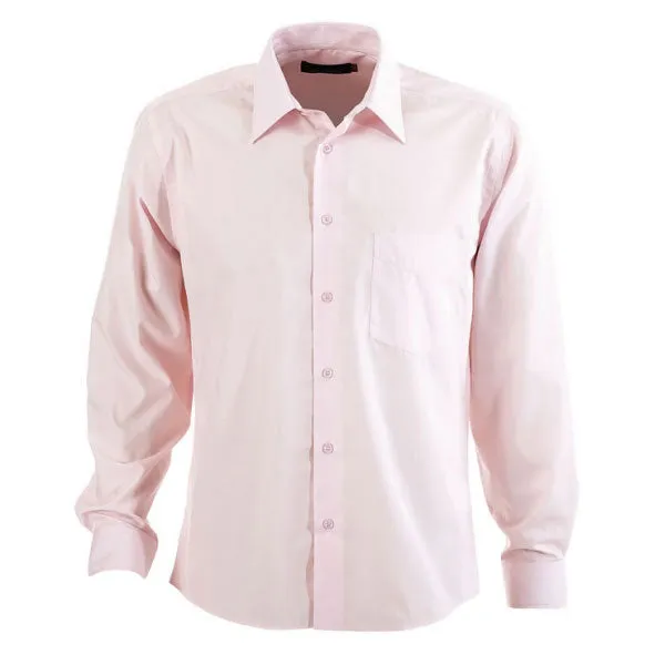 Identitee Men's Pink Rodeo Long Sleeve Shirt