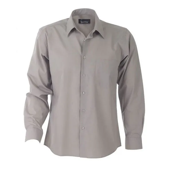 Identitee Men's Taupe Rodeo Long Sleeve Shirt