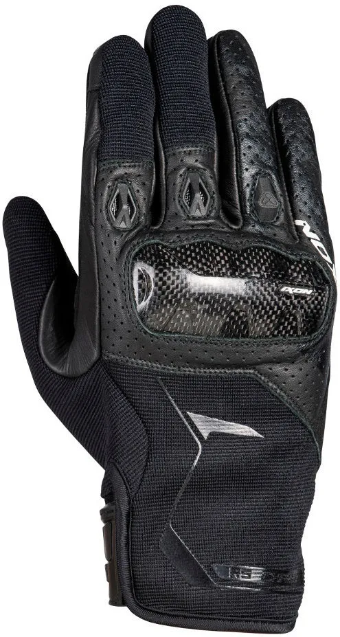 IXON RS CHARLY BLACK GLOVES