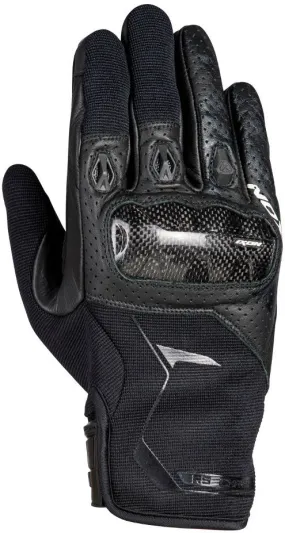 IXON RS CHARLY BLACK GLOVES