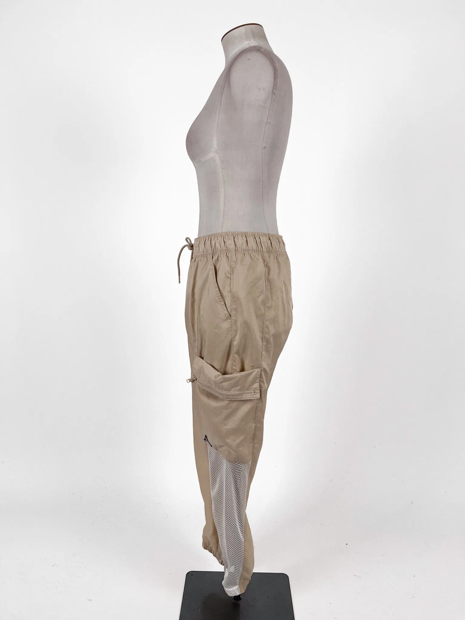 Jordan | Beige Cargo Stretchy Pants | Size L