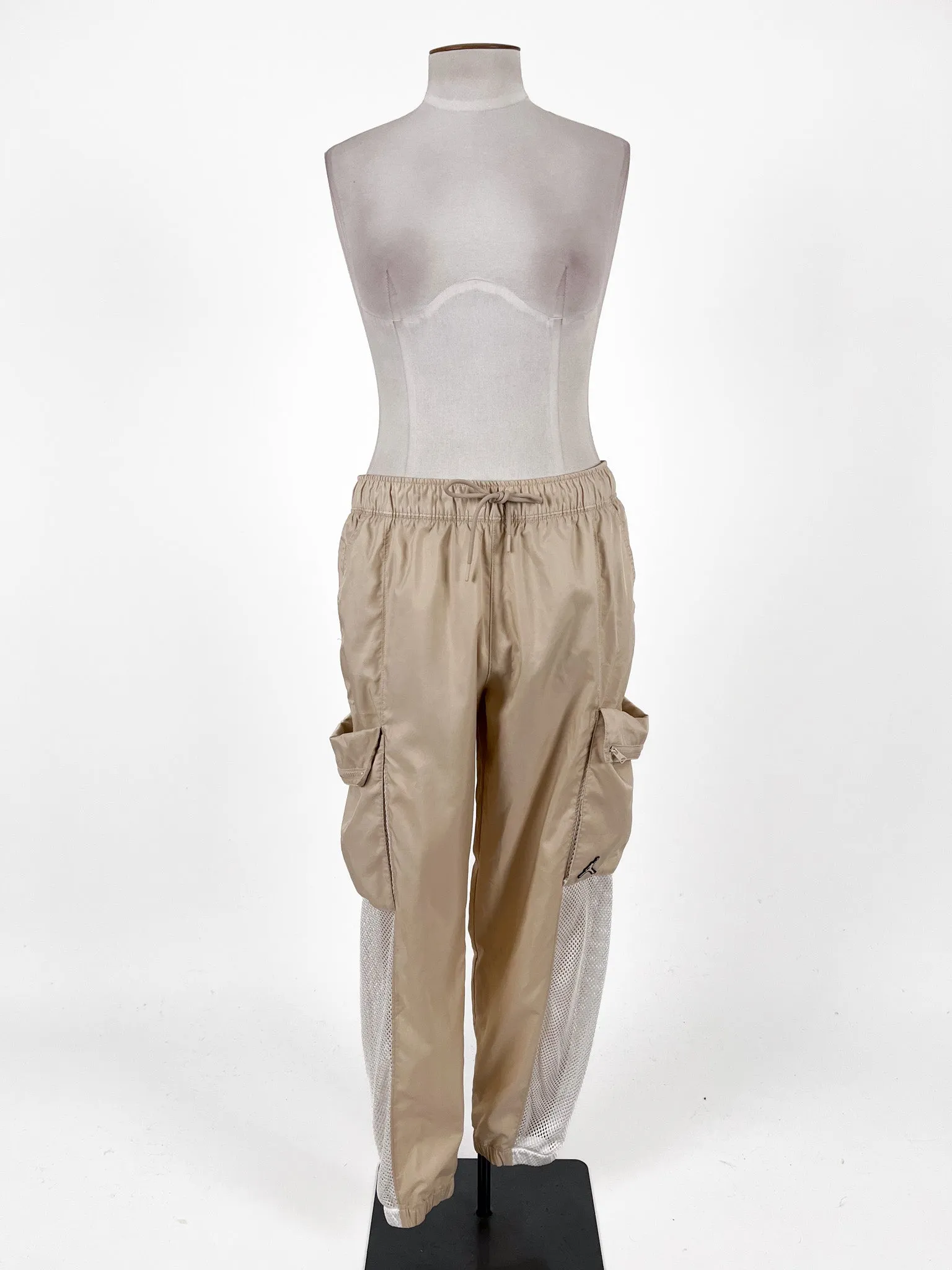 Jordan | Beige Cargo Stretchy Pants | Size L
