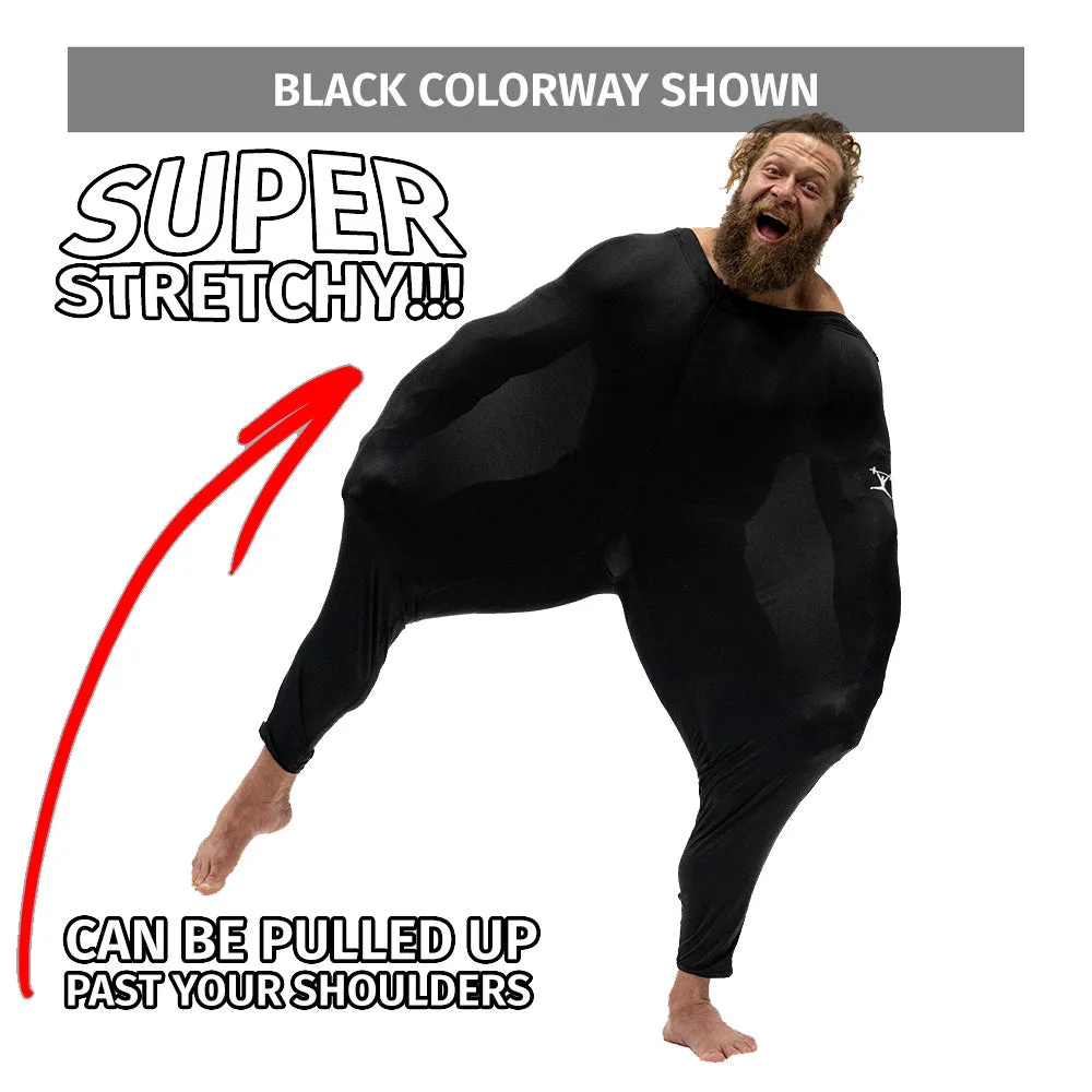 Jujimufu Stretchy Pants - Gold w/Khaki