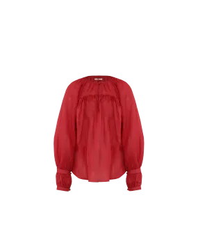 KAI BLOUSE SANGRIA