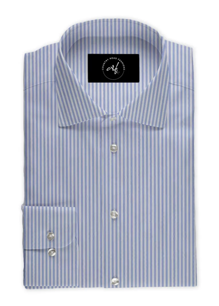 Light Blue Bengal Stripe Shirt