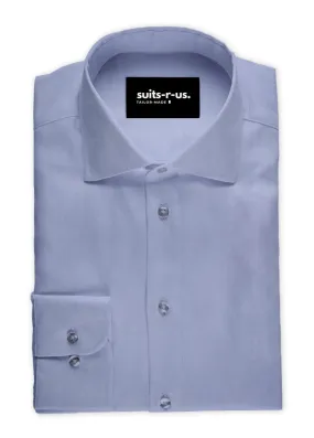 Light Blue Poplin Shirt