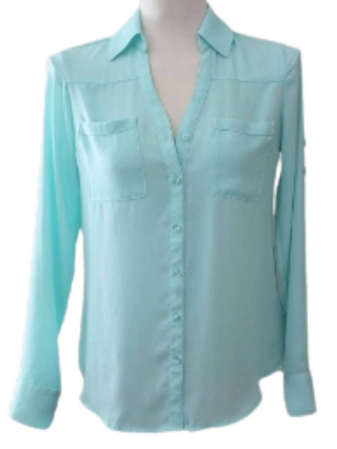 Light Spring Mint Green Blouse
