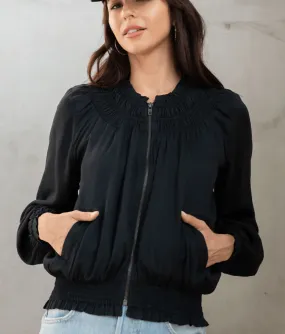 LS 20105WL Embroidered Bomber Jacket
