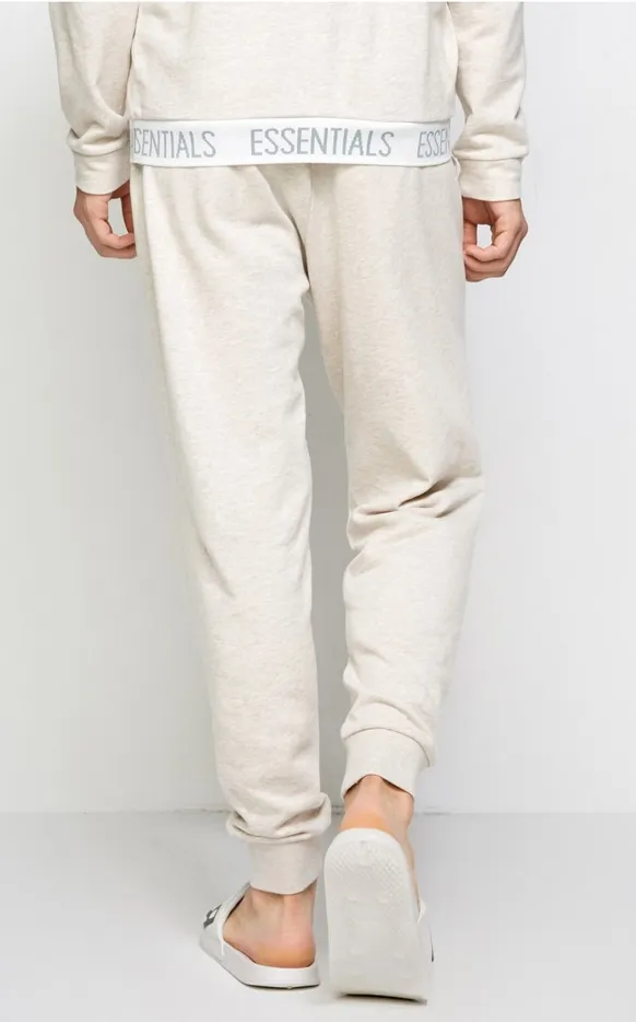Men's Cotton Slim Fit Drawstring Pants