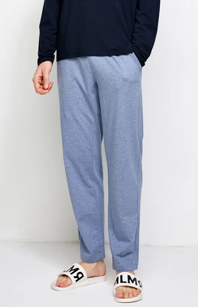 Men's Cotton Slim Fit Drawstring Pants