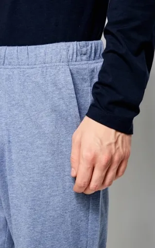 Men's Cotton Slim Fit Drawstring Pants