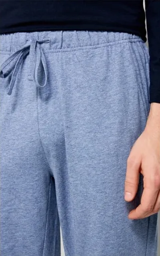Men's Cotton Slim Fit Drawstring Pants
