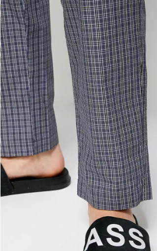 Men's Cotton Slim Fit Drawstring Pants