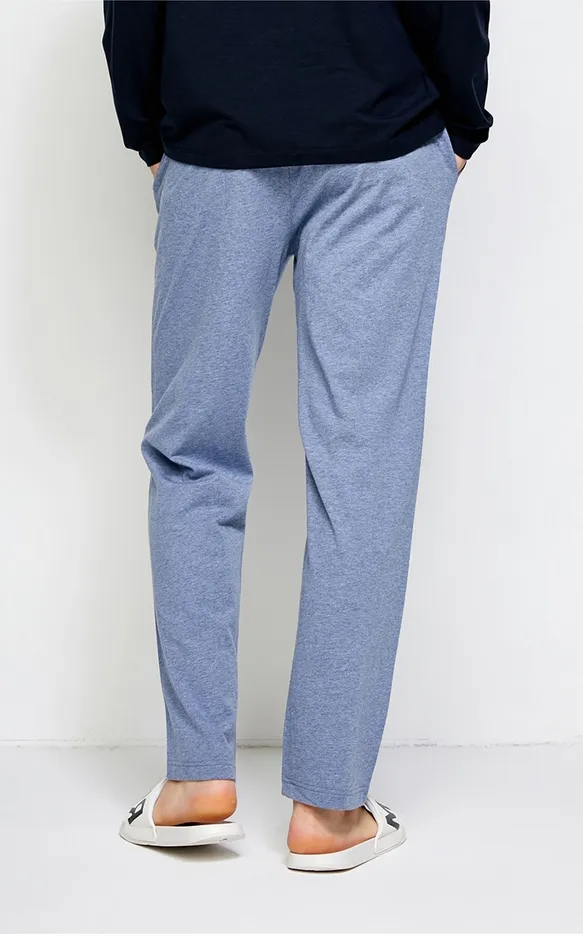 Men's Cotton Slim Fit Drawstring Pants
