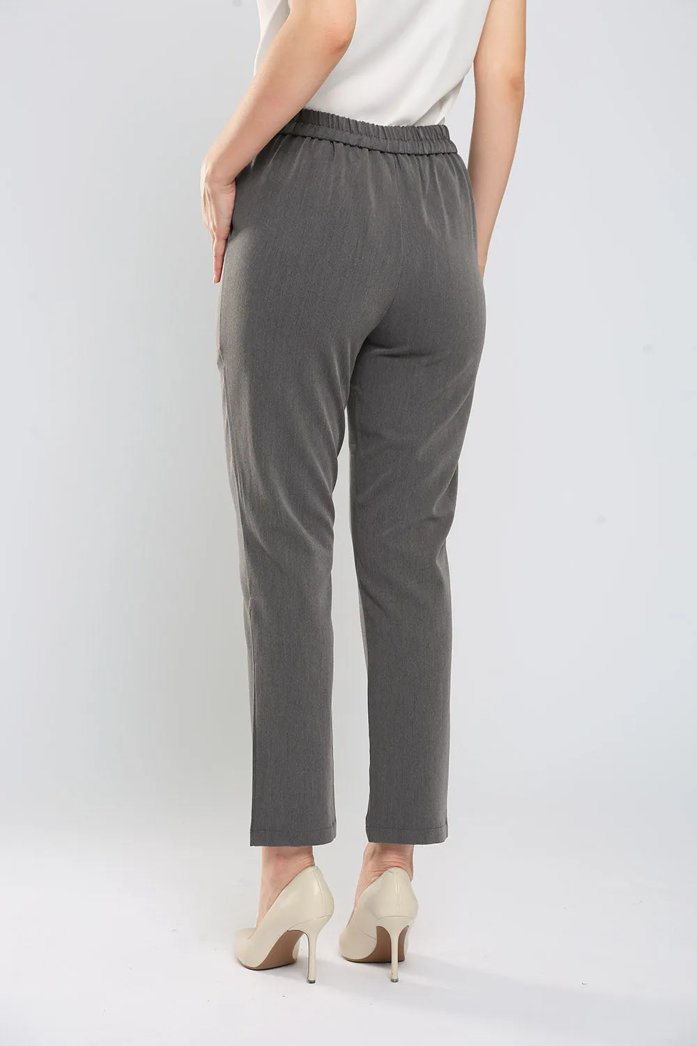 Monalise Tailored Pants in Grey