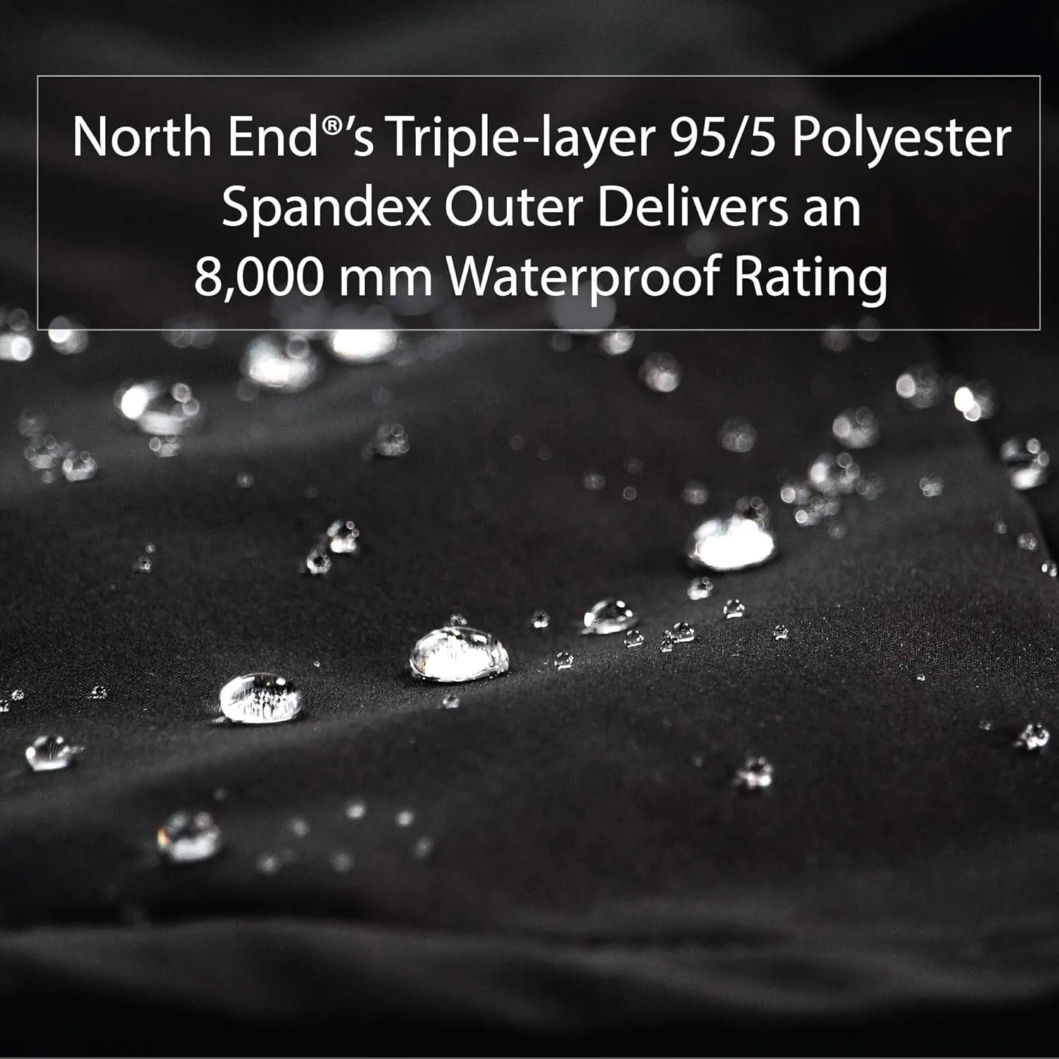 North End City Soft Shell - Men's Lightweight Water Resistant and Wind Resistant Jacket