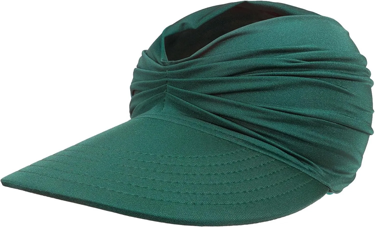 Peshoriadm Summer Women's Sun Hat, Wide Brim Breathable Empty Elastic Top Ponytail Sun Beach Hats Golf Sports Hiking