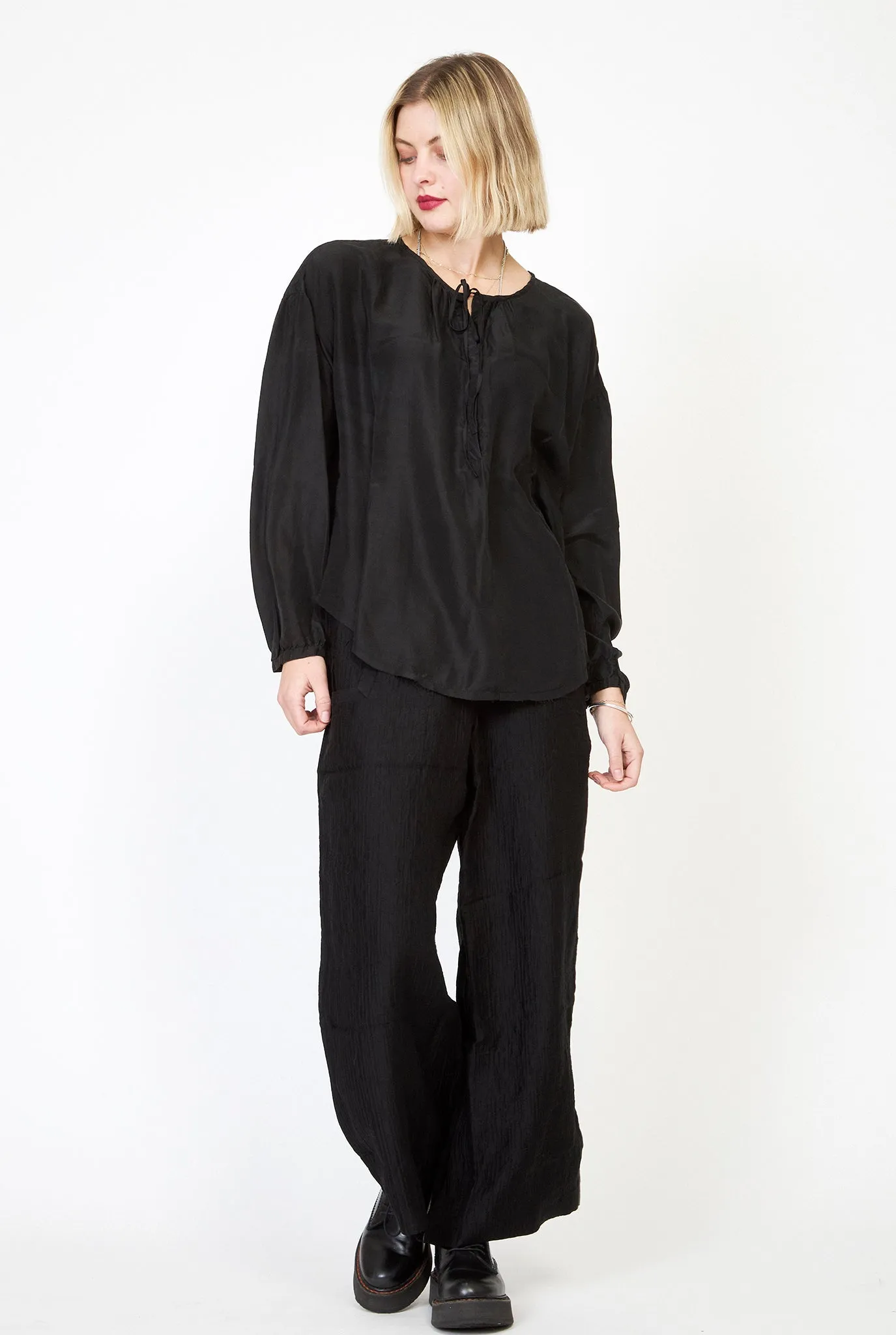 RAQUEL ALLEGRA Poet Blouse