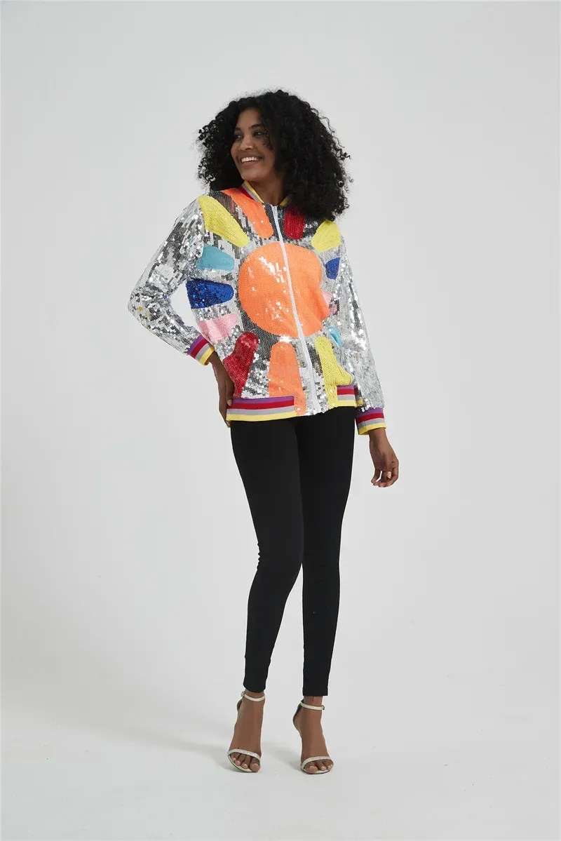 Shiny Happy People Wear Colourful Jacket