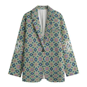 Sixty Eight 93 Logo White Women's Leisure Blazer #15