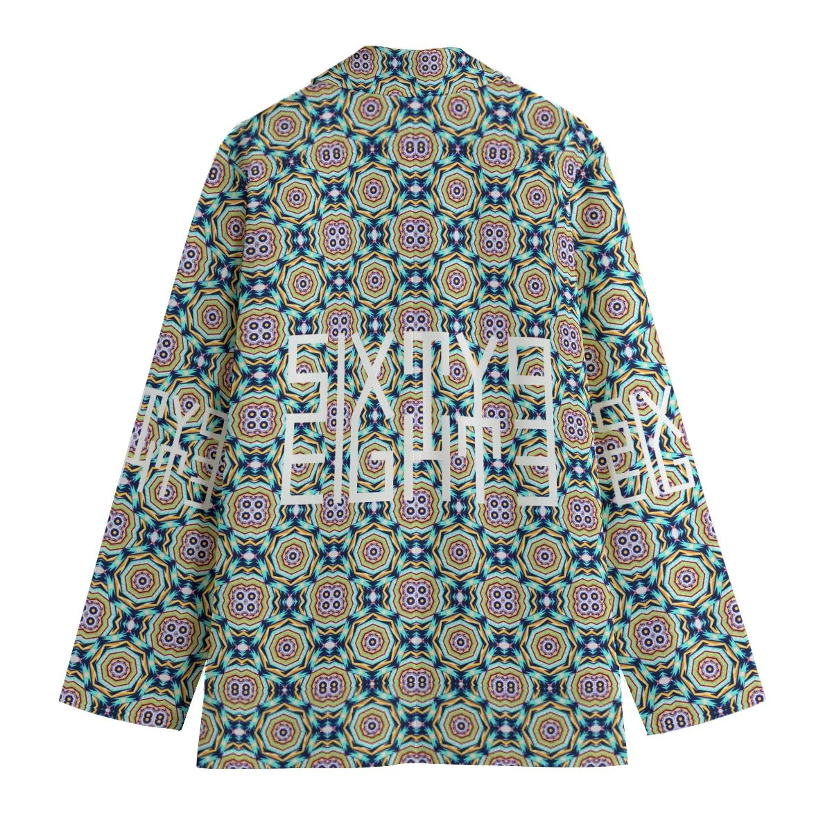 Sixty Eight 93 Logo White Women's Leisure Blazer #15