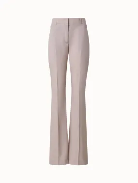 Slight Bootcut Cotton Poplin Pants