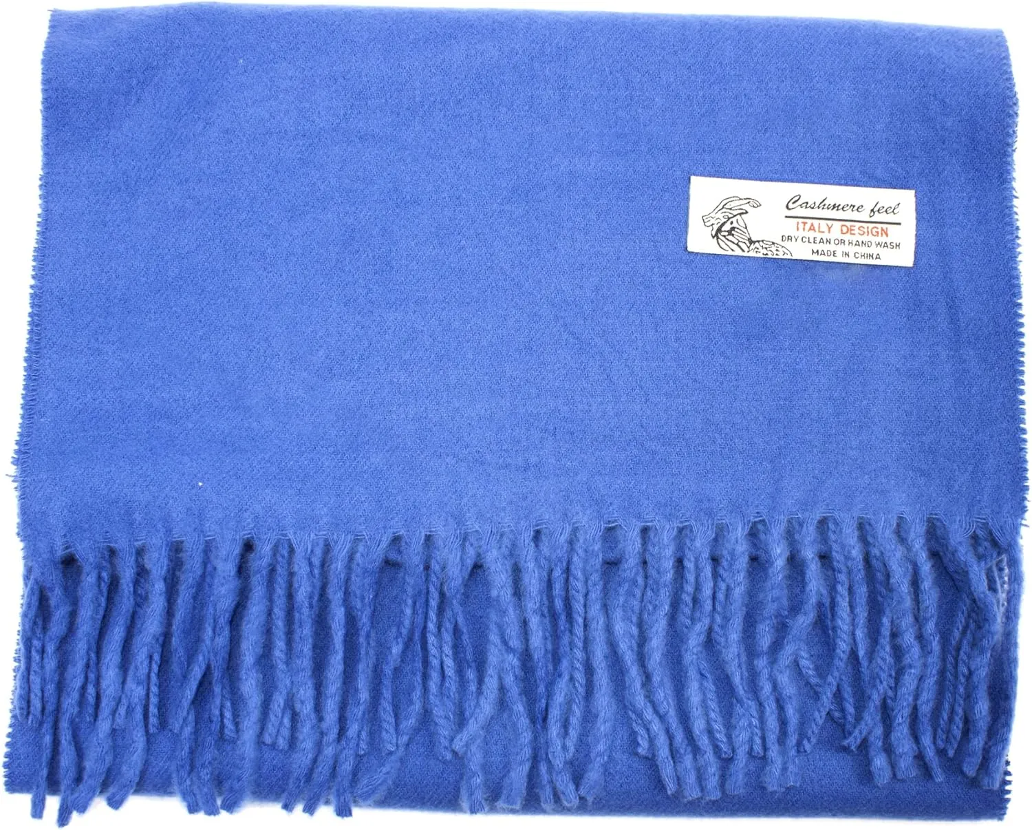 Soft Cashmere Feel Scarf for Women & Men Warm Lightweight Winter Shawl Wrap, Cozy Red Long Scarf Gift for Her & Him