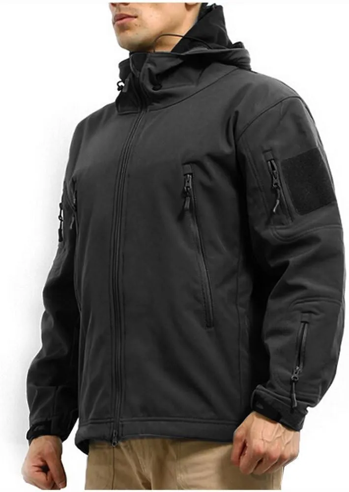 Stalker Soft Shell Waterproof & Windproof Fleece Hooded Jacket
