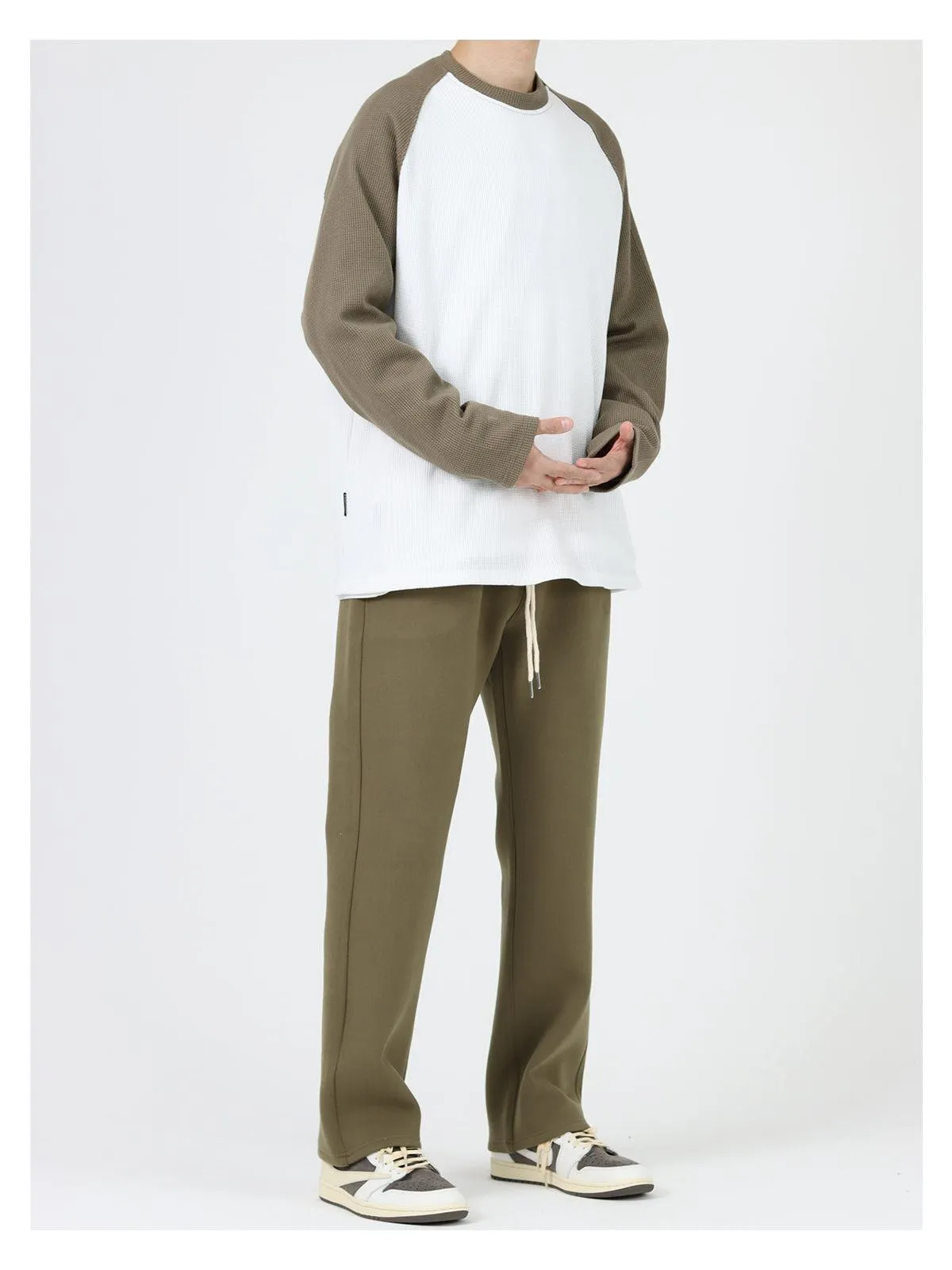 Straight-leg Casual pants