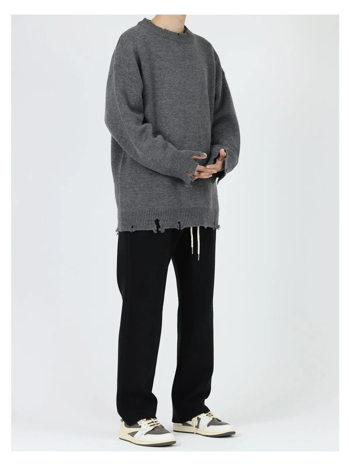 Straight-leg Casual pants