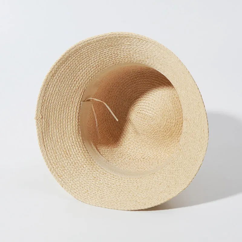 Sun Straw Bucket Hats - Foldable Beach Hats for Summer - Ladies Vacation Hat