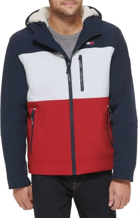 Tommy Hilfiger Men's Soft Shell Sherpa Lined Performance Jacket