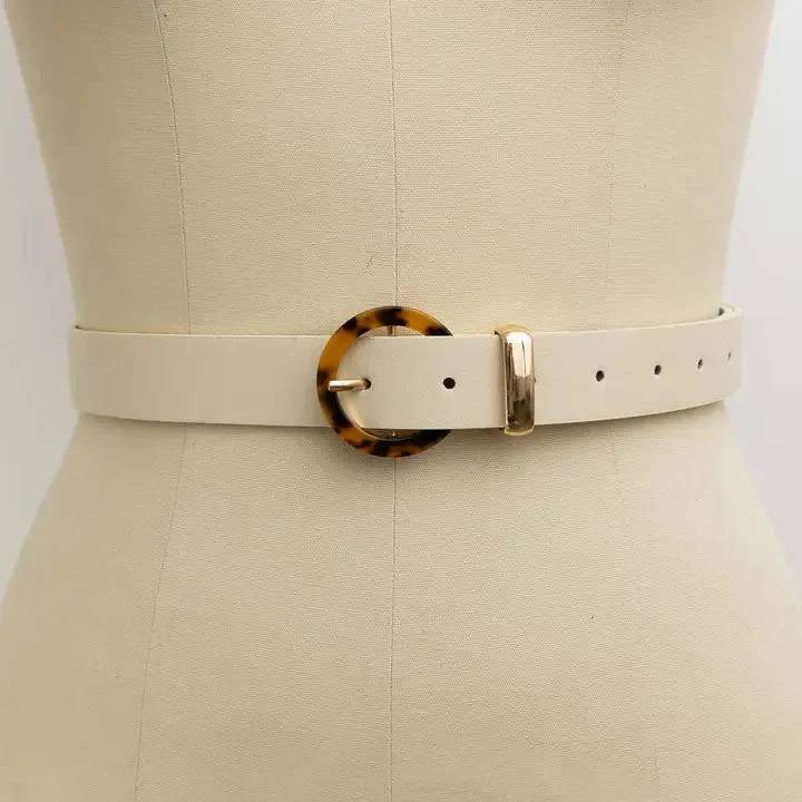 Tortoise Shell O-Ring Belt