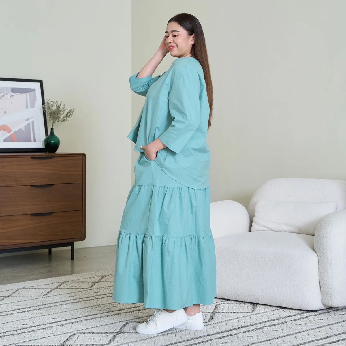 V-Neck Flowy Blouse