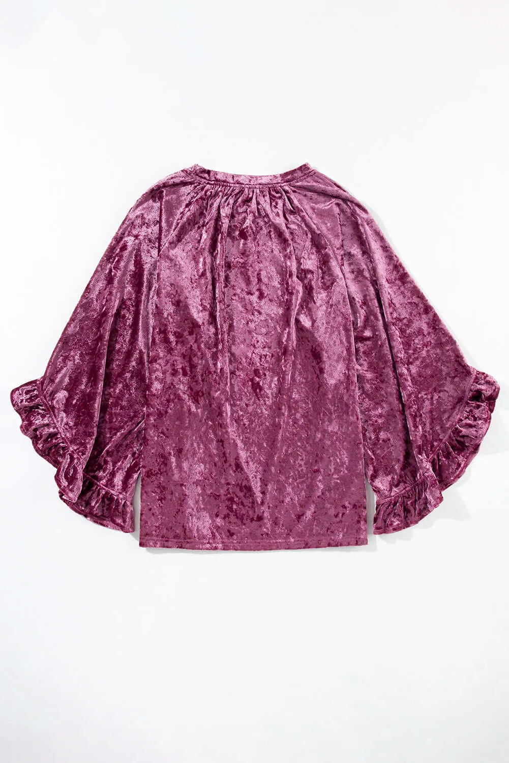 VELVET WHISPER BLOUSE -by Vivian-Lu