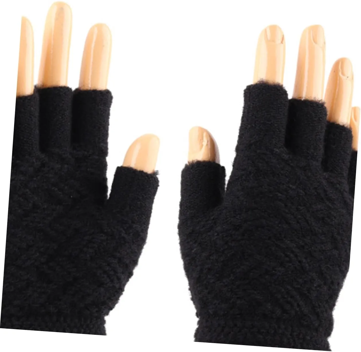 Windproof Gloves Snow Gloves for Men Warm Half Finger Glove Christmas Thicken Gloves Gym Gloves Women