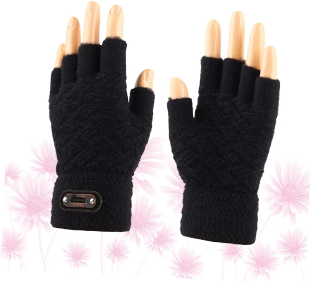 Windproof Gloves Snow Gloves for Men Warm Half Finger Glove Christmas Thicken Gloves Gym Gloves Women