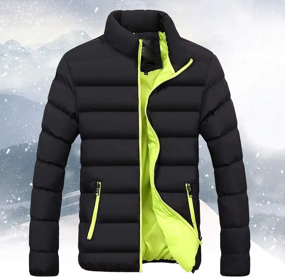 Winter Puffer Jacket For Men Trendy Breathable Down Jacket For Winter Lightweight Classy Business Quilted Coat