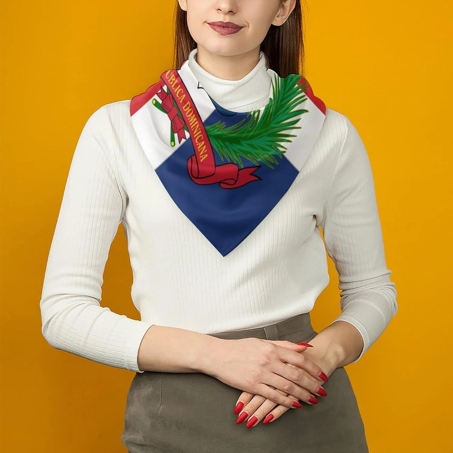 Women Silk Like Hair Scarf Head Sleeping Wrap Satin Headscarf