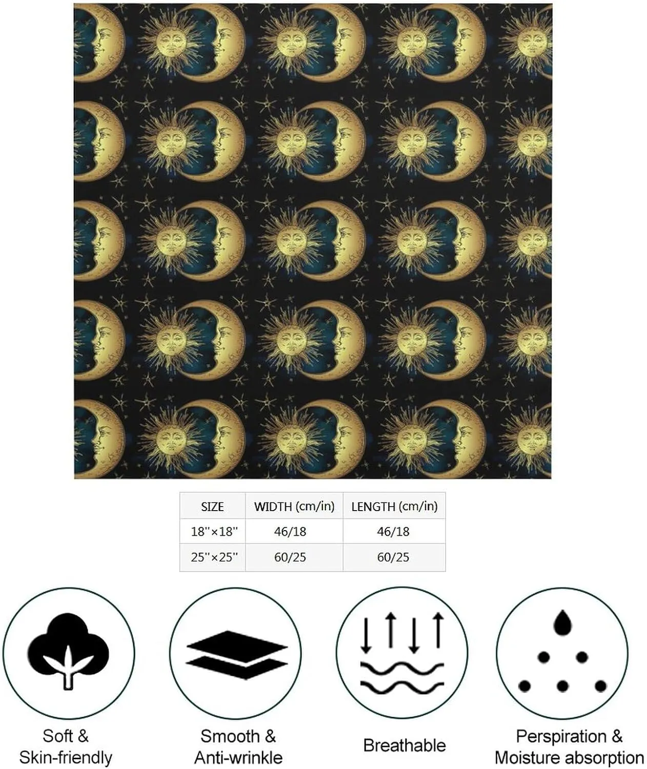 Women Silk Like Hair Scarf Head Sleeping Wrap Satin Headscarf