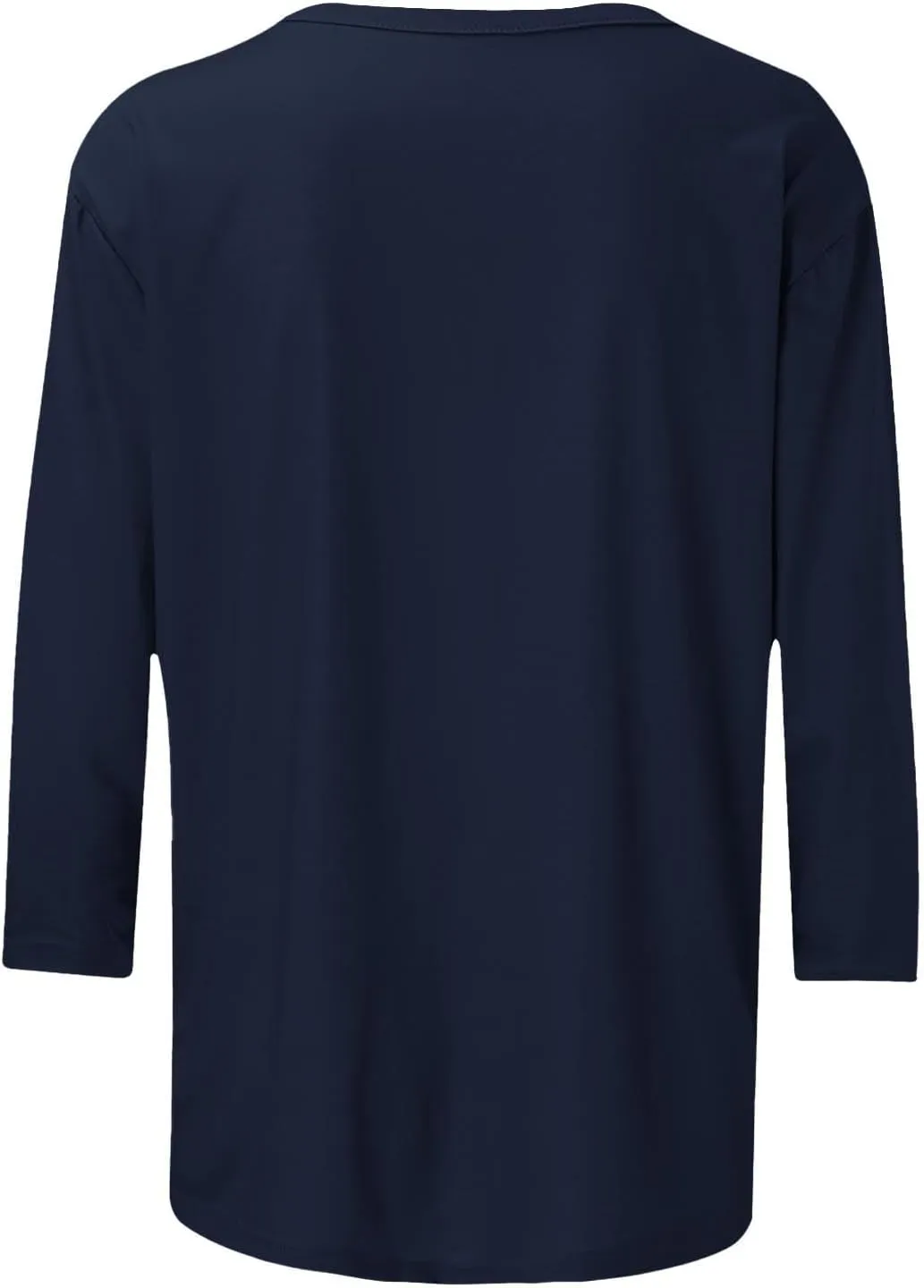 Women Summer Fashion Tops Dandelion Print 3/4 Sleeves Crew Neck Shirts Loose Fit Cute Graphic Tees Causal Blouse